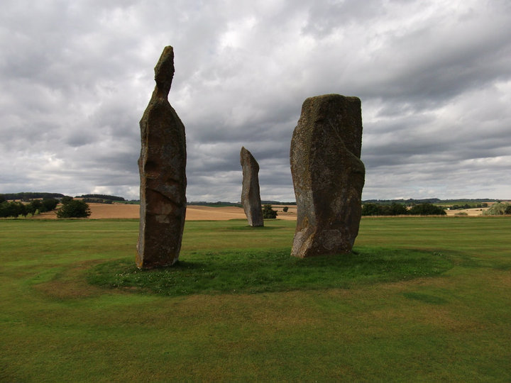 Standing Stones at Lundin Links